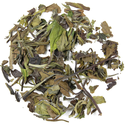 liście białej herbaty